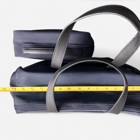 NWOT Away The Everywhere Bag + Large Toiletry Bag in Navy Blue *bundle deal* - Picture 3 of 12
